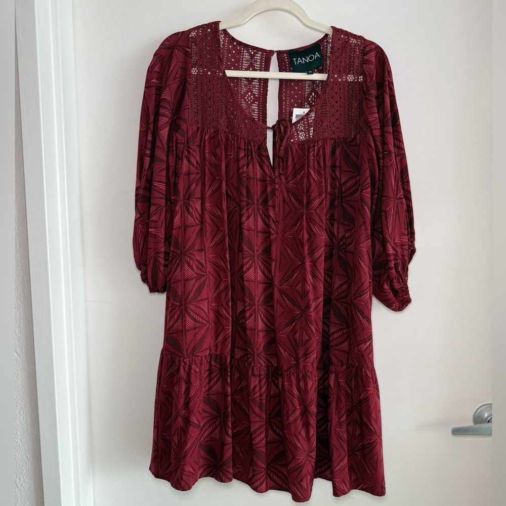Tanoa Lacy Babydoll Dress